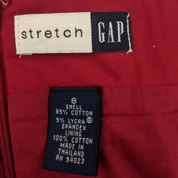 Gap Vintage Cranberry Skirt - Picture 4 of 4